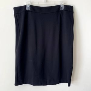 41 Hawthorn Skirt Black Pencil Stretch StitchFix Career Workwear 18W Plus 1X